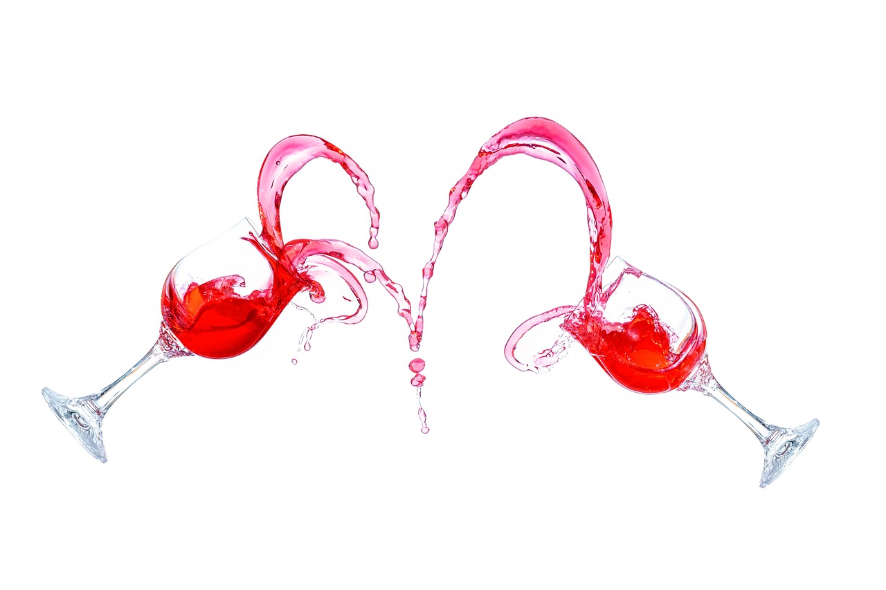 Wine glasses, splash, liquid — BalloniX - Interactive Entertainment - In Depth Study