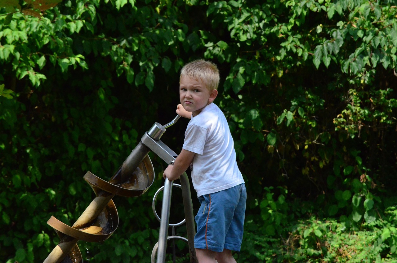 Child, boy, water feature — The Ultimate Viking Grill Cooking Techniques and Recipes
